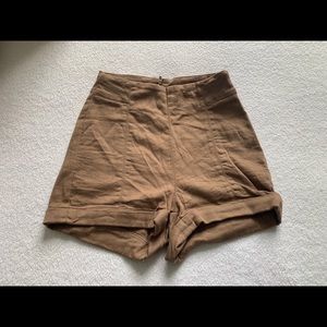 Cooperative high waisted shorts